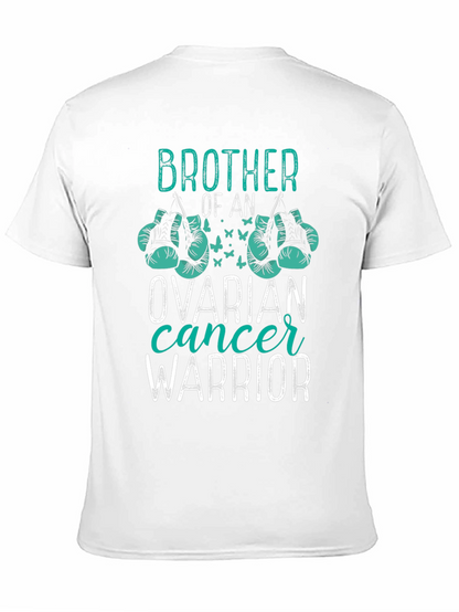 Camiseta Hermano Guerrero Cáncer Ovárico