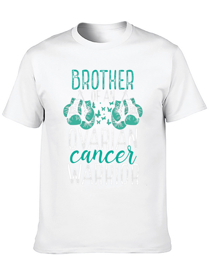 Camiseta Hermano Guerrero Cáncer Ovárico