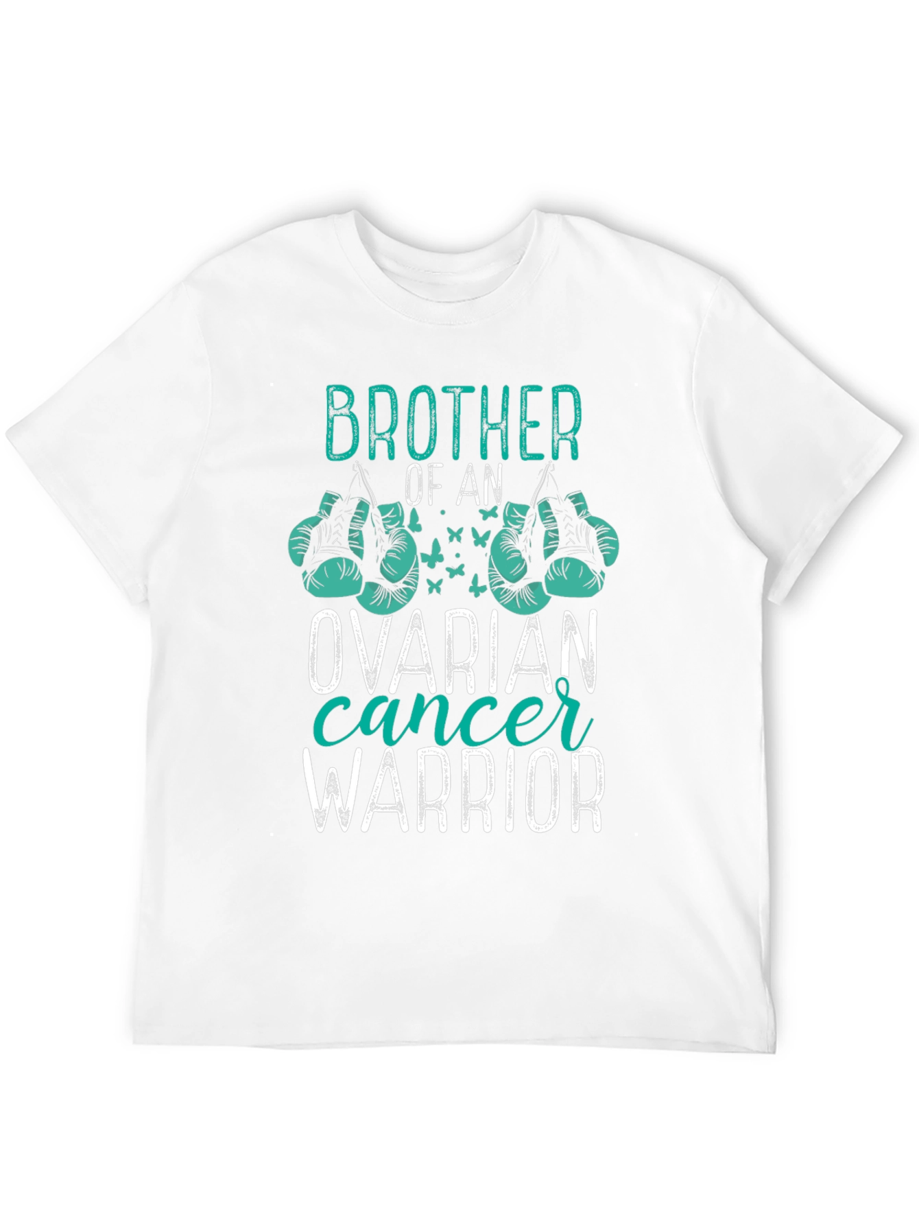 Camiseta Hermano Guerrero Cáncer Ovárico