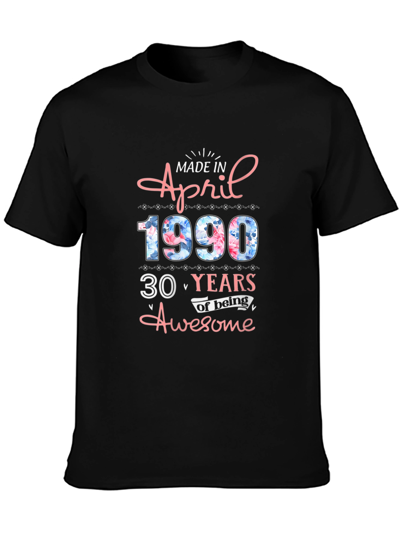 Camiseta Cumpleaños Abril 1990 - 30 Años