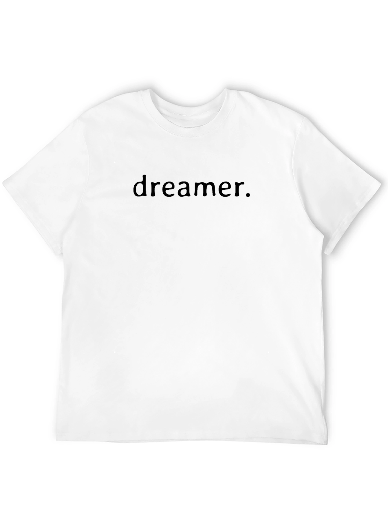 Camiseta Negra Dreamer para Hombre