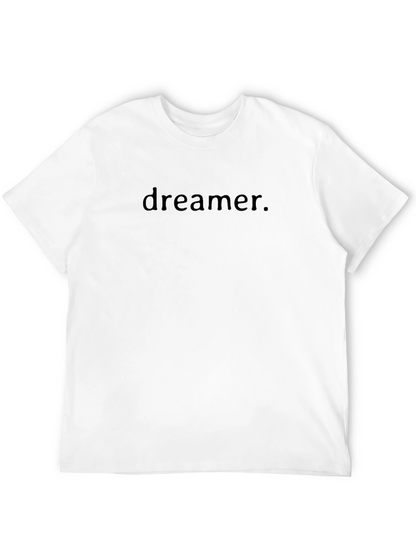 Camiseta Negra Dreamer para Hombre