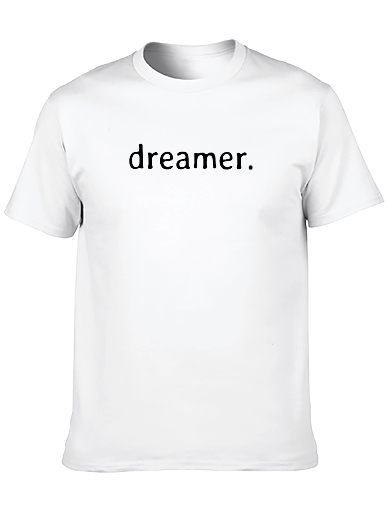 Camiseta Negra Dreamer para Hombre