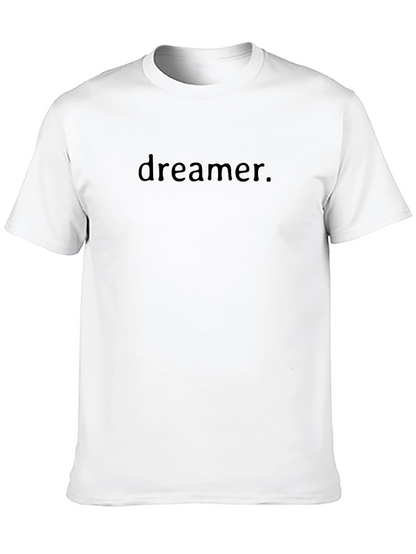 Camiseta Negra Dreamer para Hombre