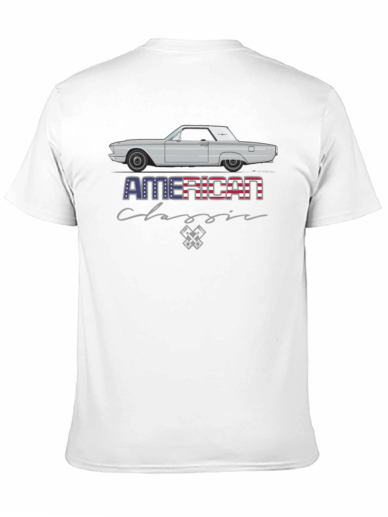 Camiseta Clásica Americana de Coche Antiguo