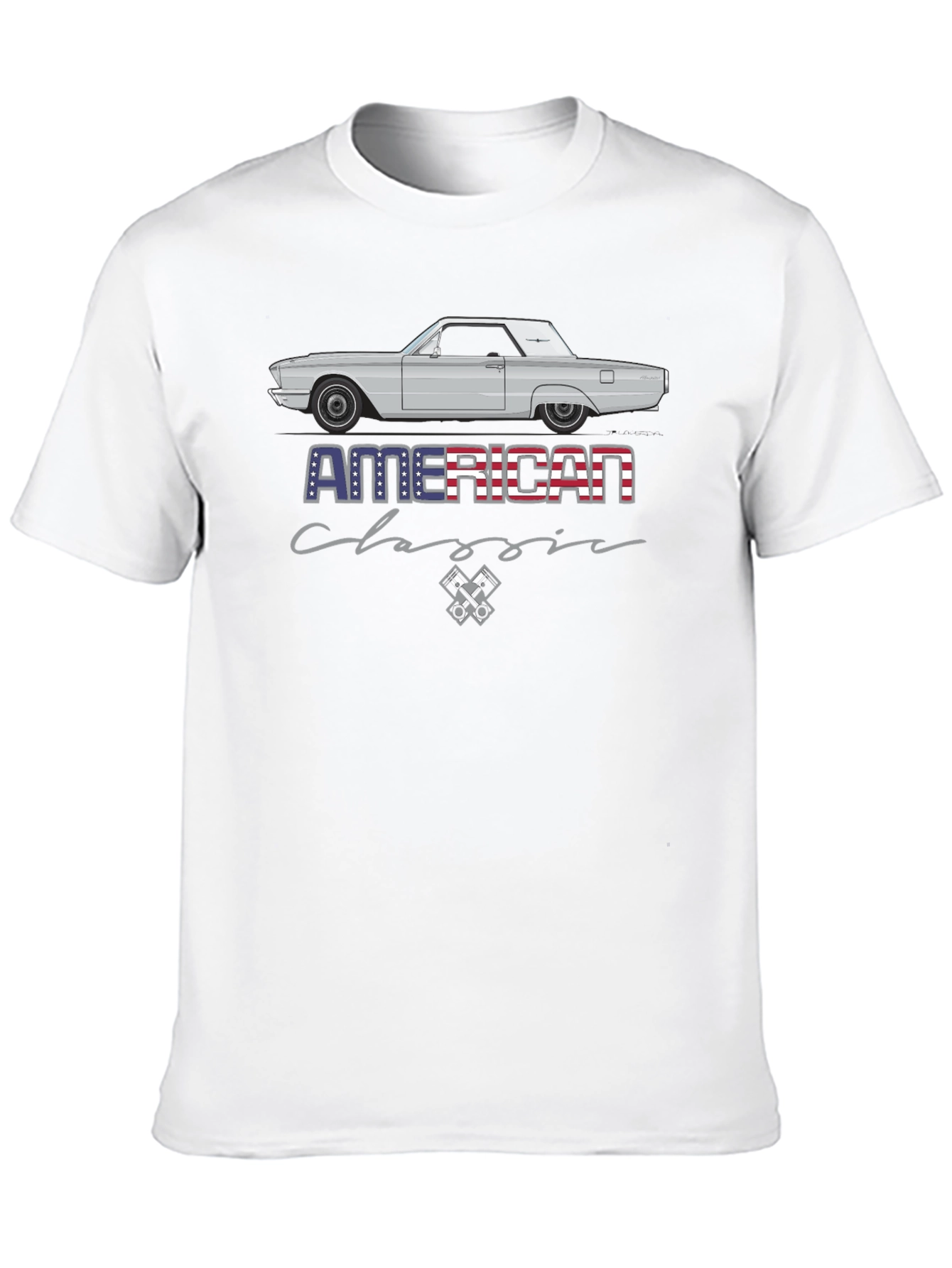 Camiseta Clásica Americana de Coche Antiguo