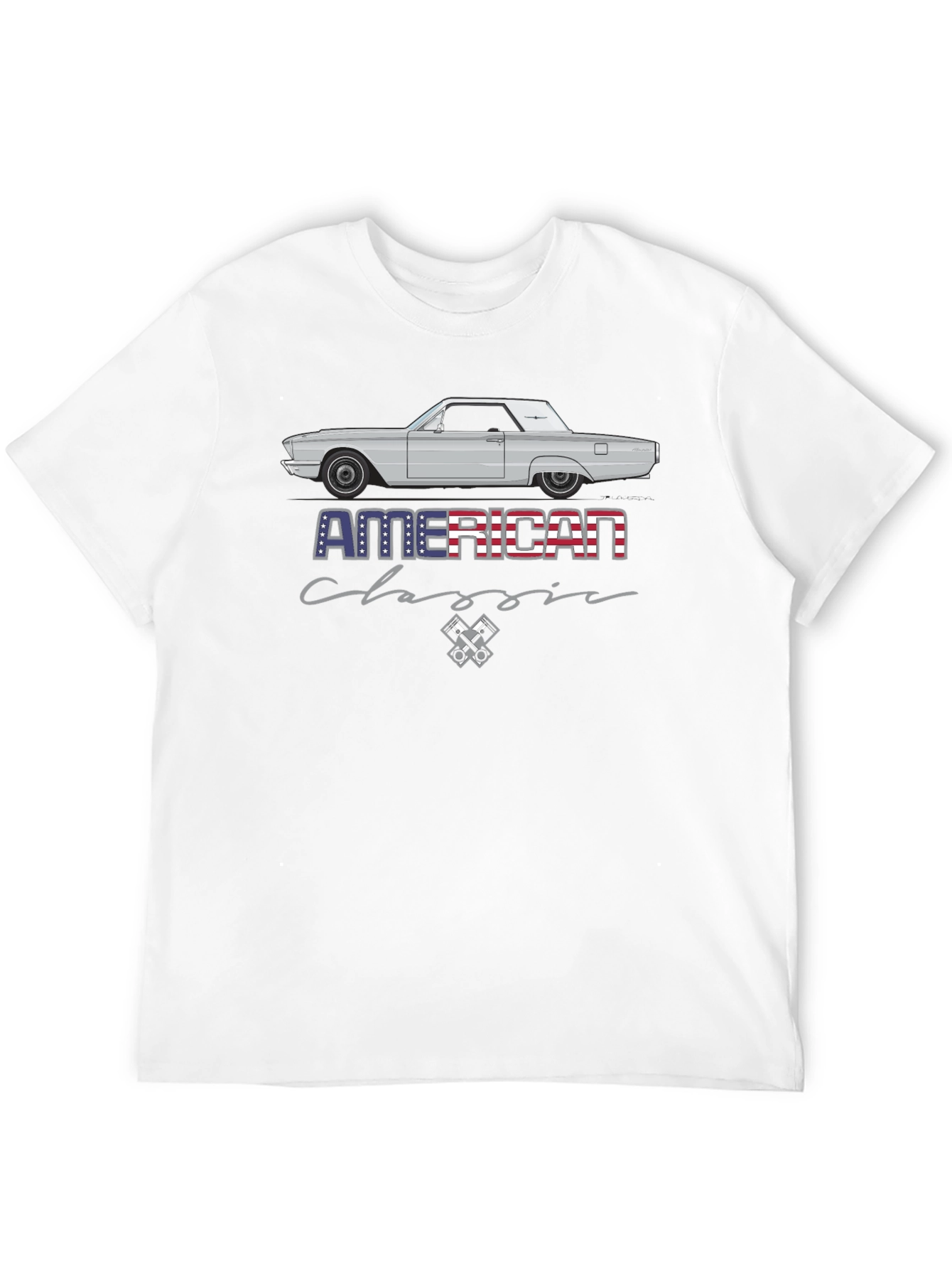 Camiseta Clásica Americana de Coche Antiguo