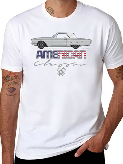 Camiseta Clásica Americana de Coche Antiguo