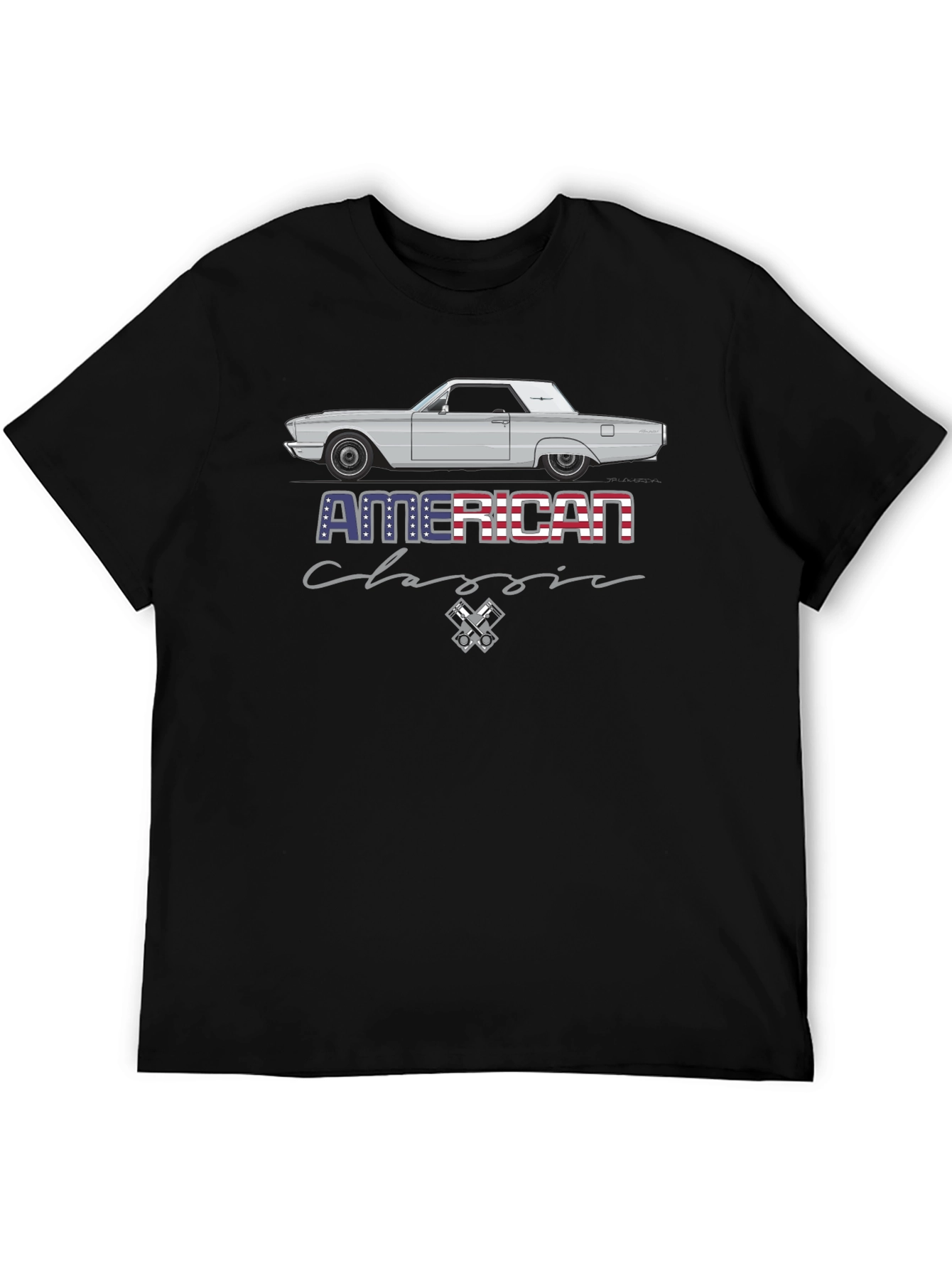 Camiseta Clásica Americana de Coche Antiguo
