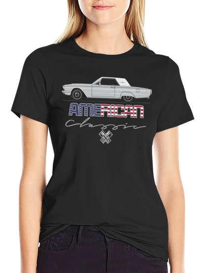 Camiseta Clásica Americana de Coche Antiguo