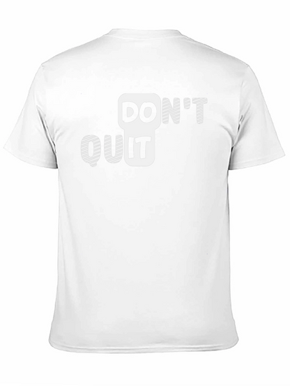 Camiseta Hombre Negra No te Rindas