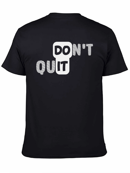 Camiseta Hombre Negra No te Rindas