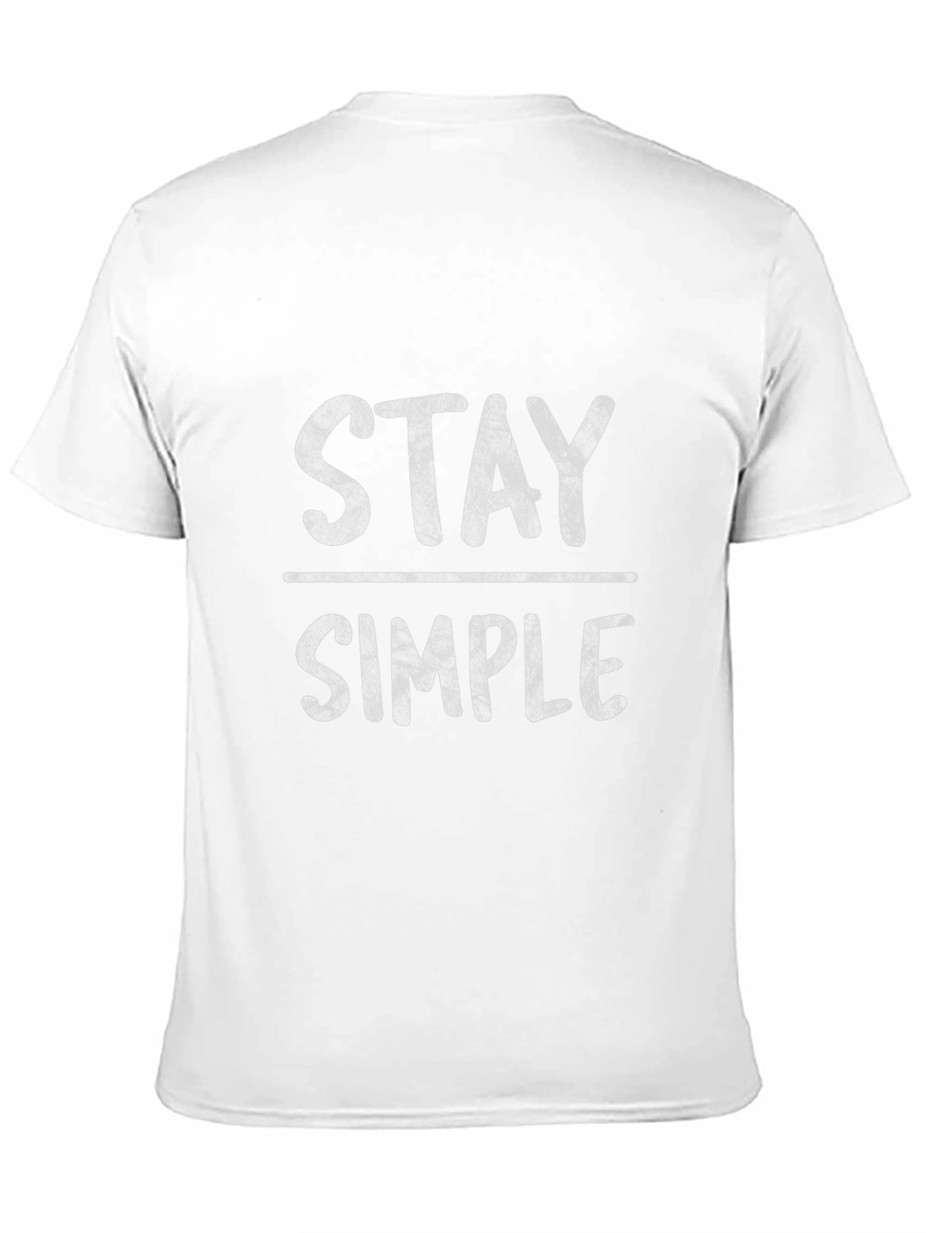 Camiseta Hombre Negra - Stay Simple