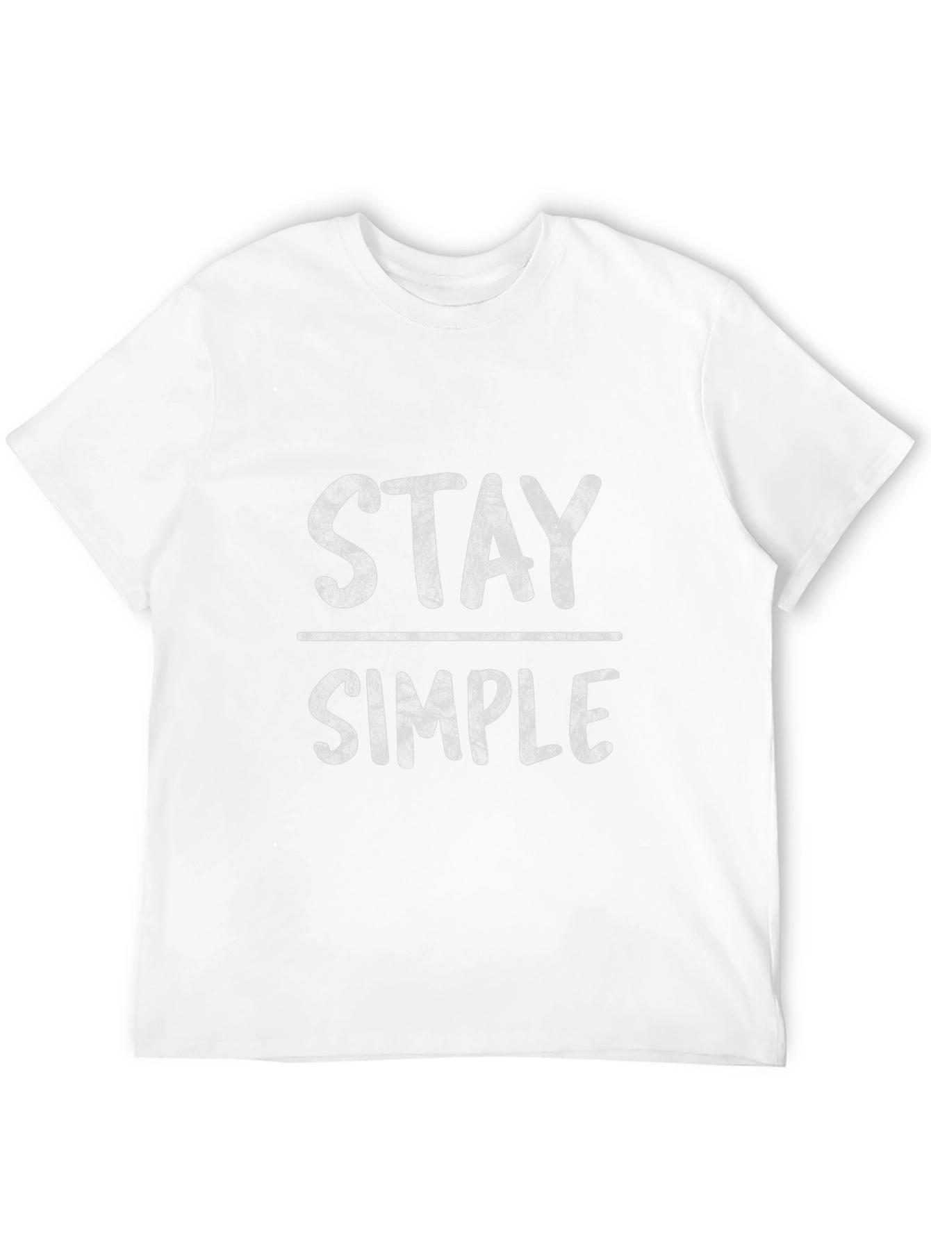 Camiseta Hombre Negra - Stay Simple