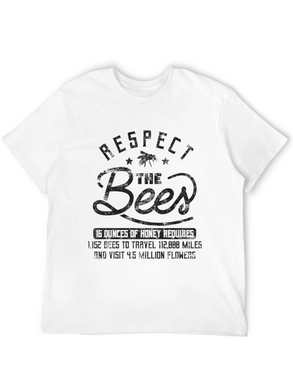 Camiseta Negra Respect the Bees