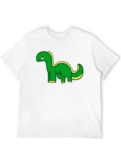 Camiseta Negra con Dinosaurio Adorable