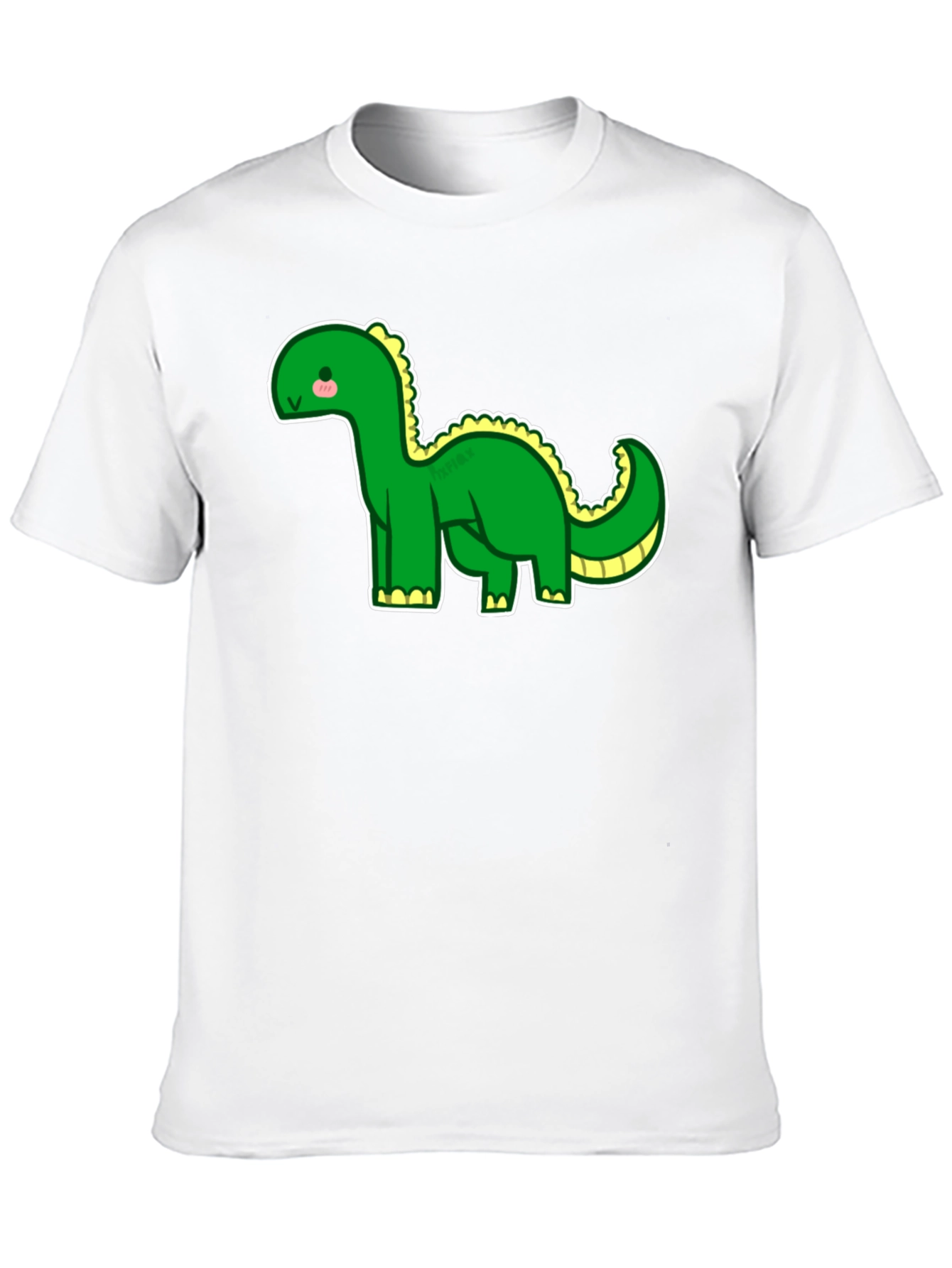 Camiseta Negra con Dinosaurio Adorable