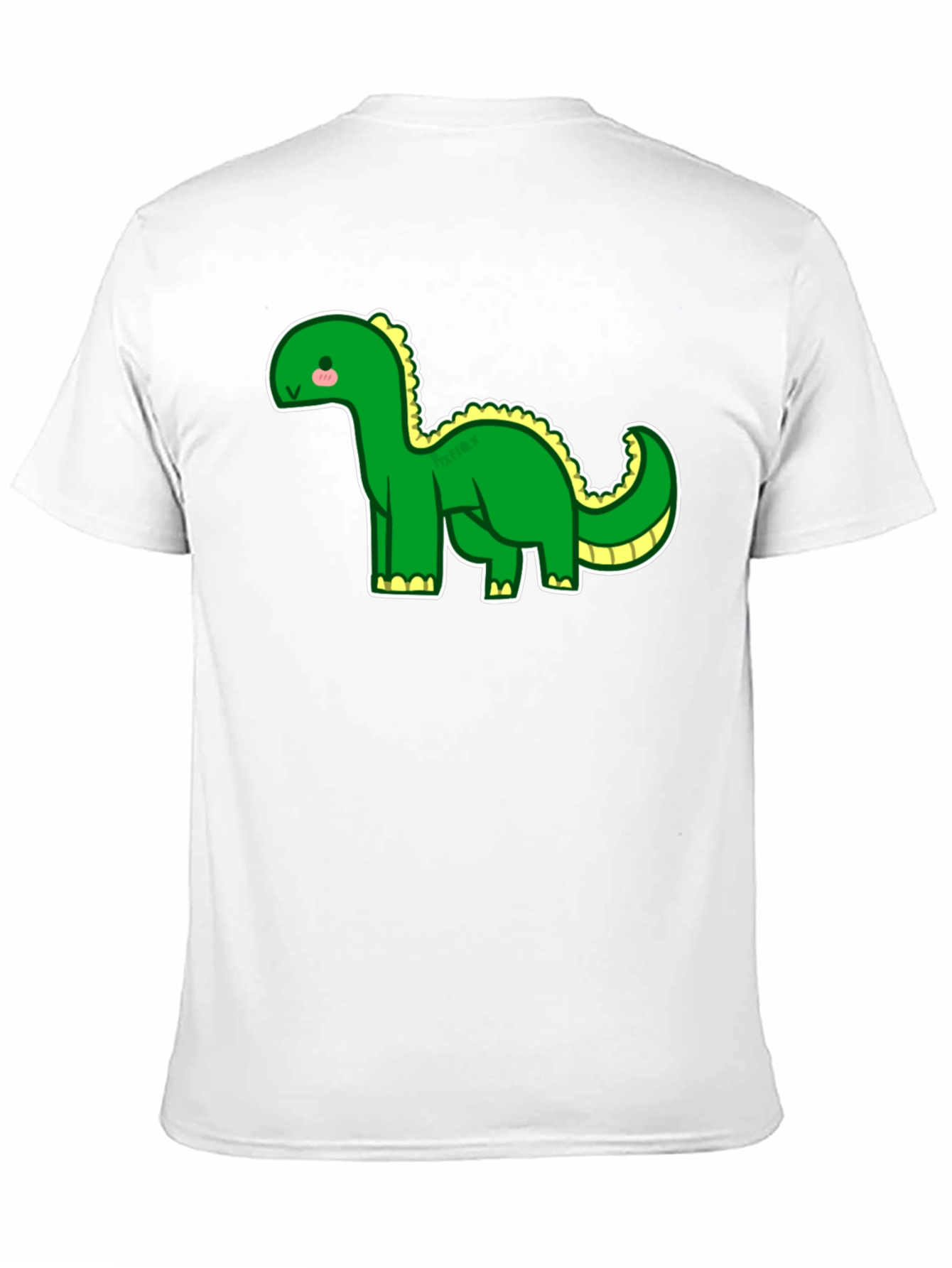 Camiseta Negra con Dinosaurio Adorable