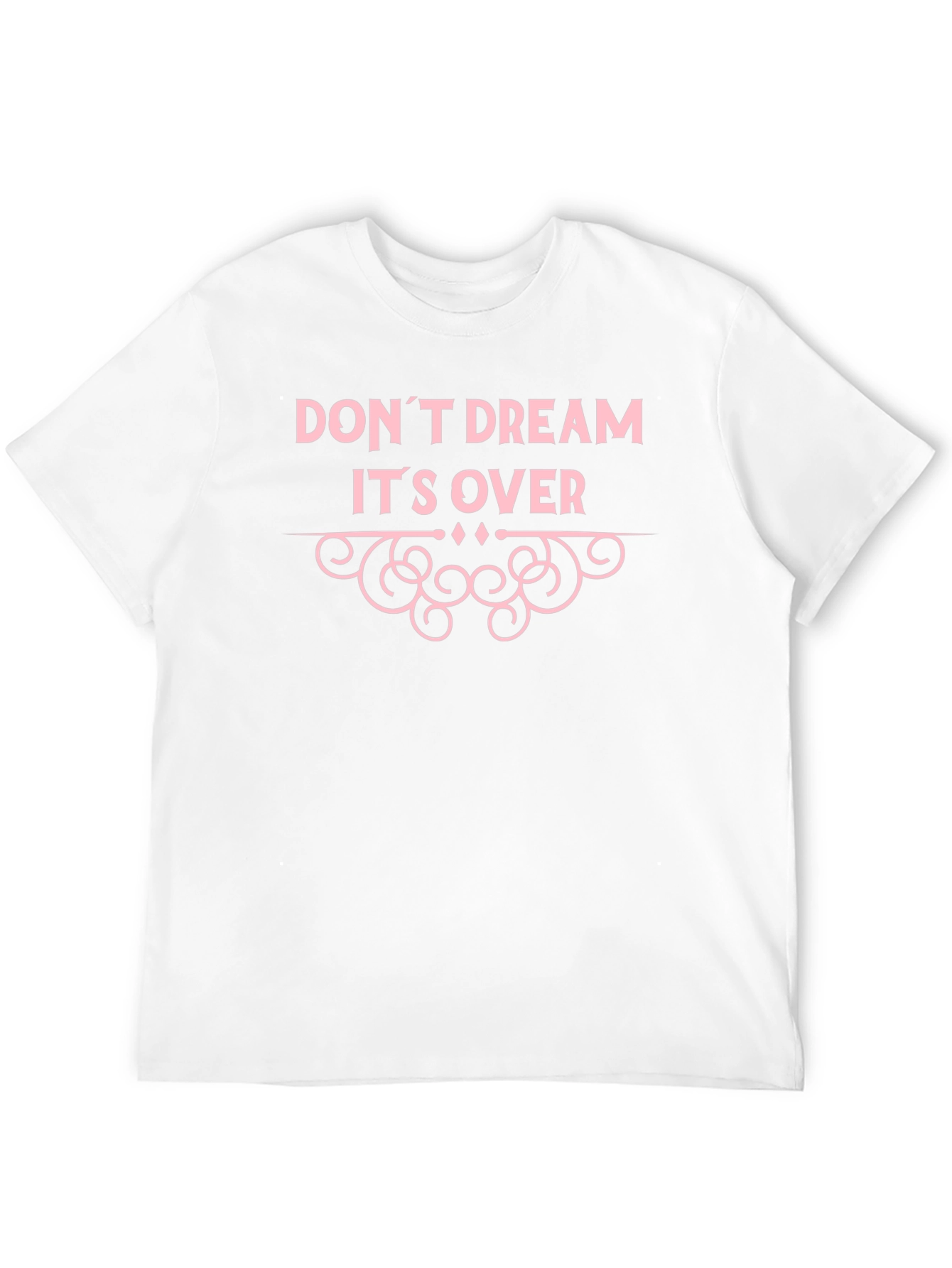 Camiseta Negra con Diseño Dont Dream Its Over