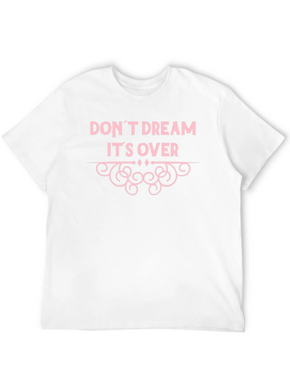 Camiseta Negra con Diseño Dont Dream Its Over