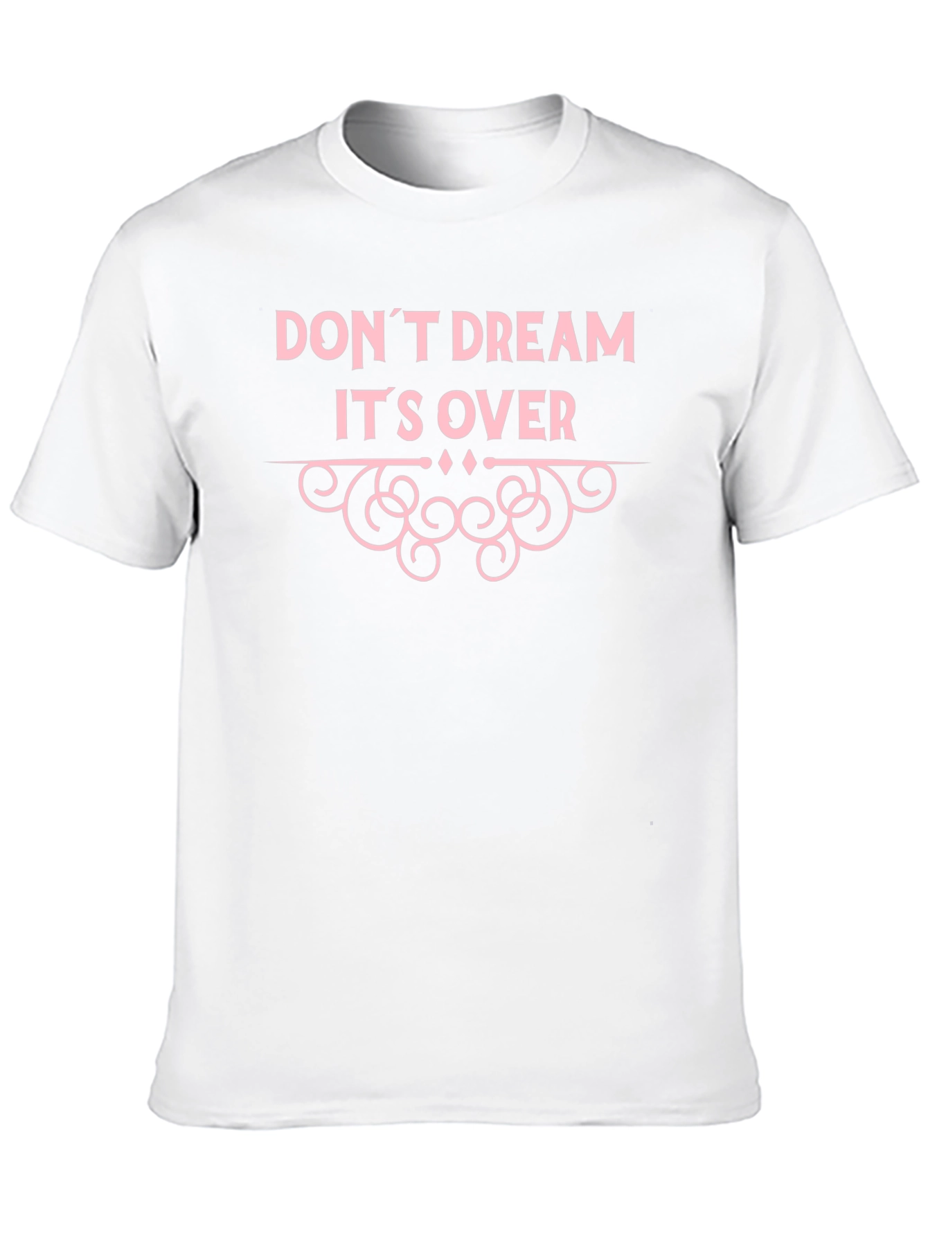 Camiseta Negra con Diseño Dont Dream Its Over