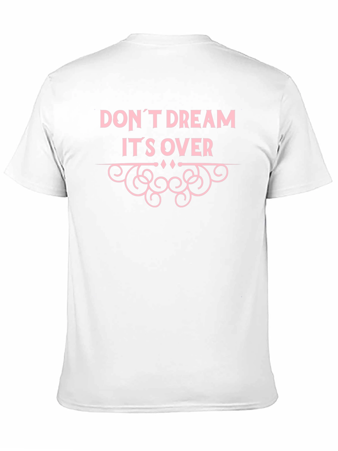 Camiseta Negra con Diseño Dont Dream Its Over