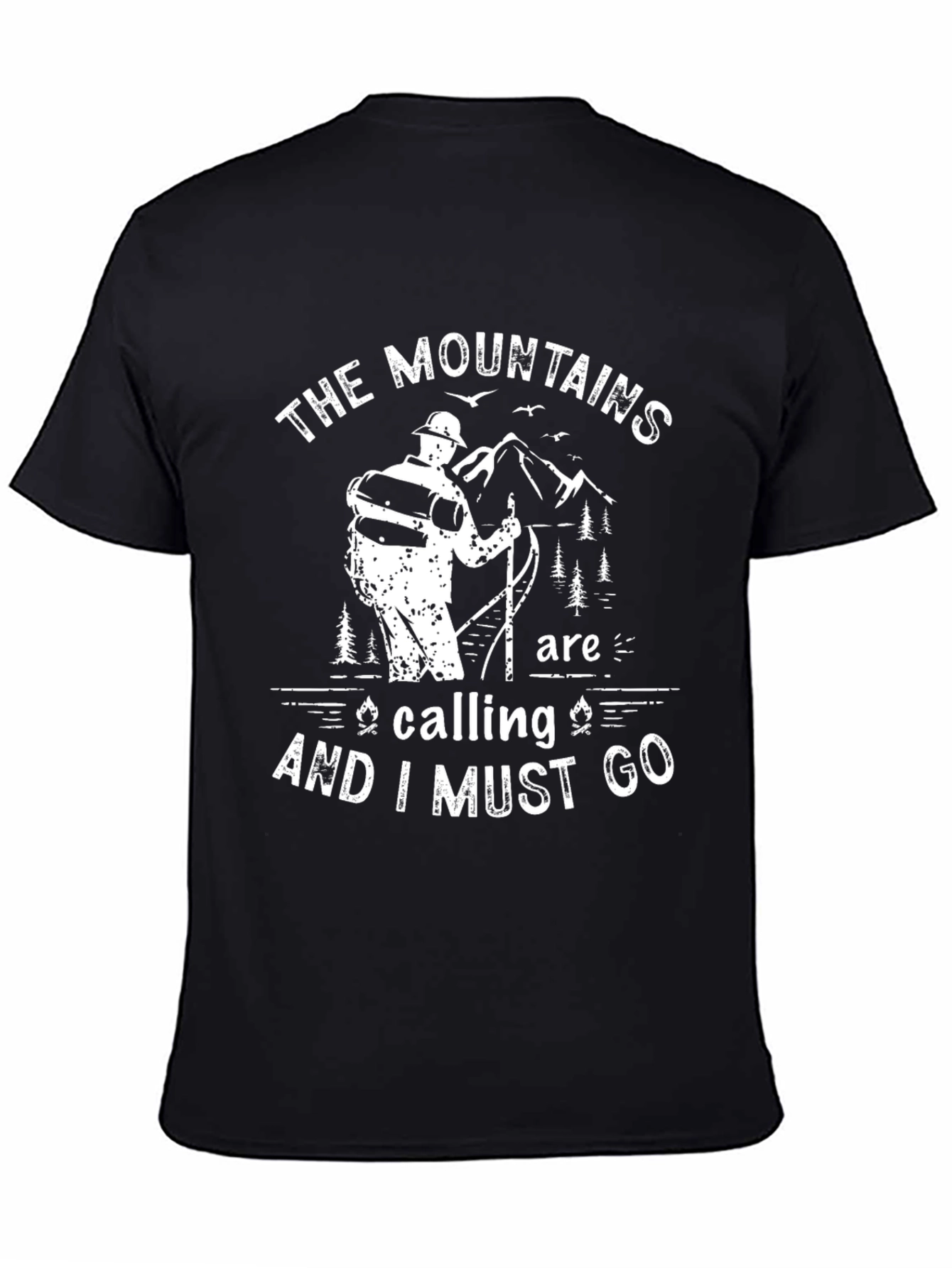 Camiseta Hombre Montaña - La Montaña Llama