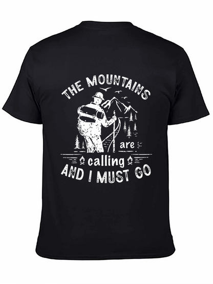 Camiseta Hombre Montaña - La Montaña Llama