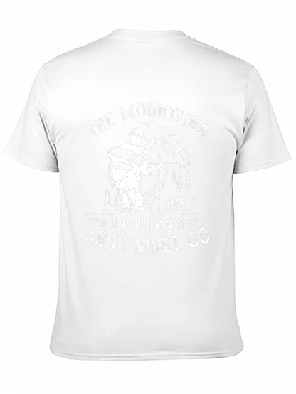 Camiseta Hombre Montaña - La Montaña Llama
