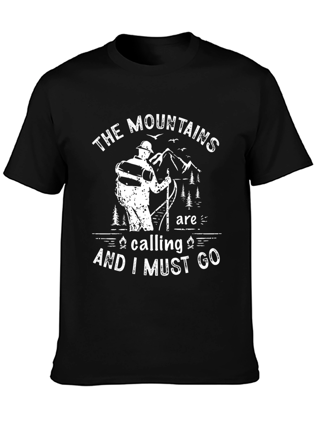 Camiseta Hombre Montaña - La Montaña Llama