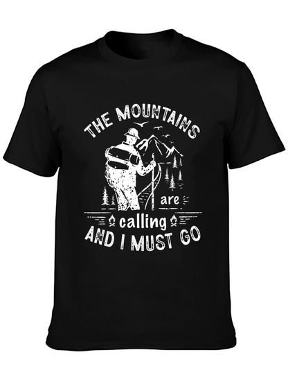 Camiseta Hombre Montaña - La Montaña Llama