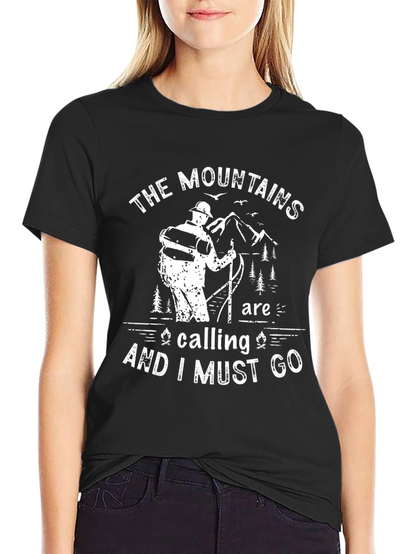 Camiseta Hombre Montaña - La Montaña Llama