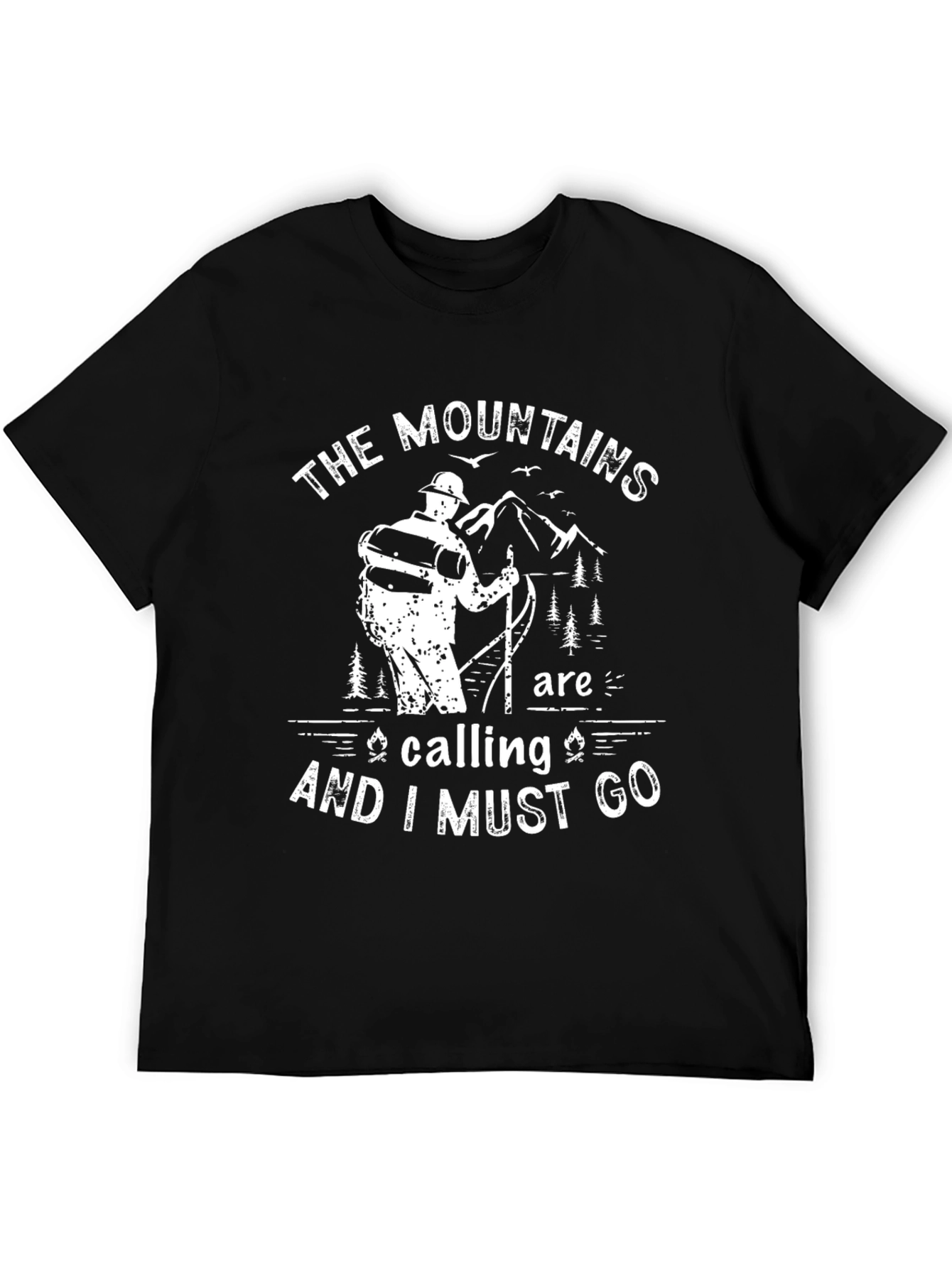 Camiseta Hombre Montaña - La Montaña Llama