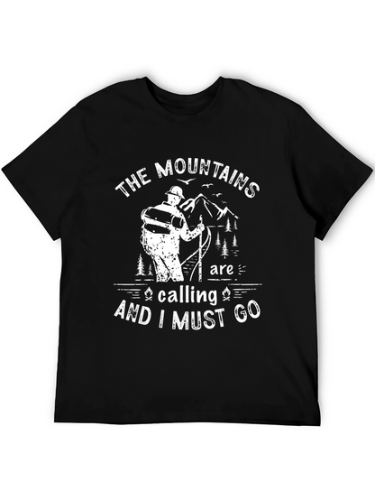 Camiseta Hombre Montaña - La Montaña Llama
