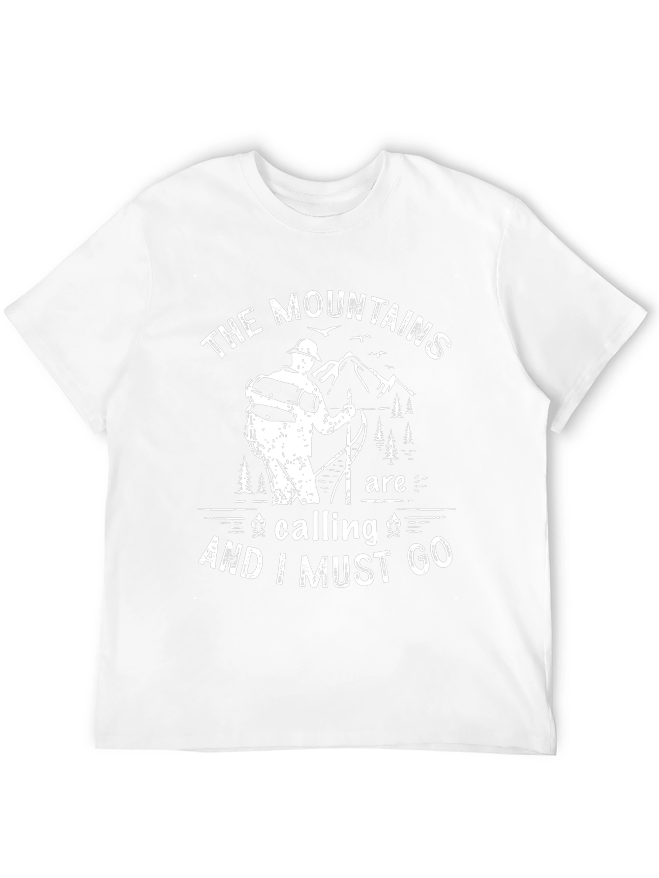 Camiseta Hombre Montaña - La Montaña Llama