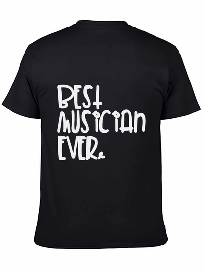 Camiseta Negra: Best Musician Ever