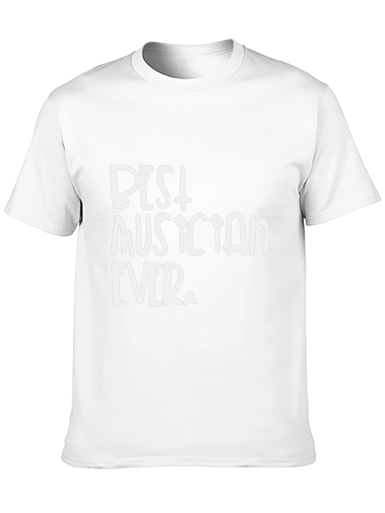 Camiseta Negra: Best Musician Ever