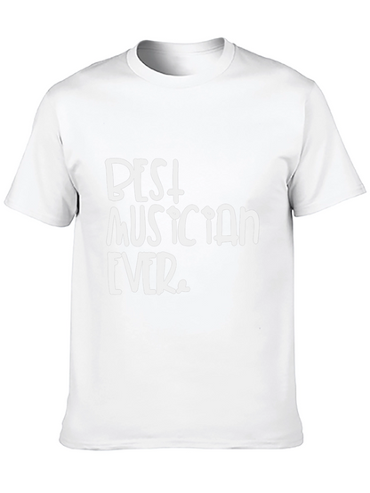 Camiseta Negra: Best Musician Ever