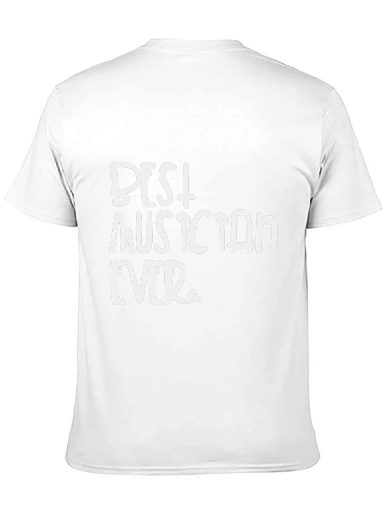 Camiseta Negra: Best Musician Ever