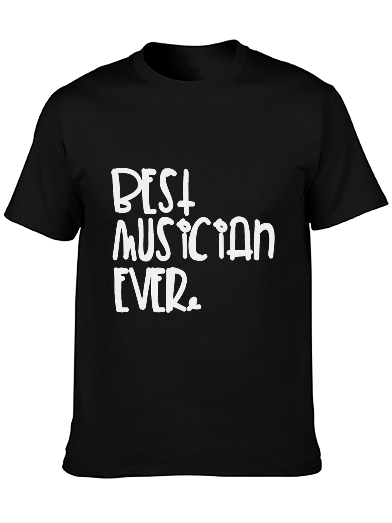 Camiseta Negra: Best Musician Ever