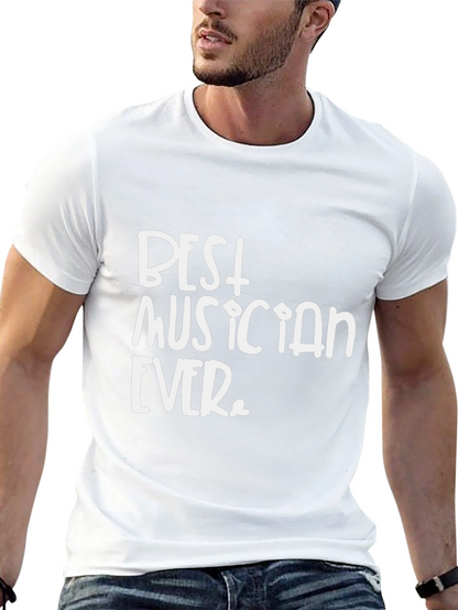 Camiseta Negra: Best Musician Ever