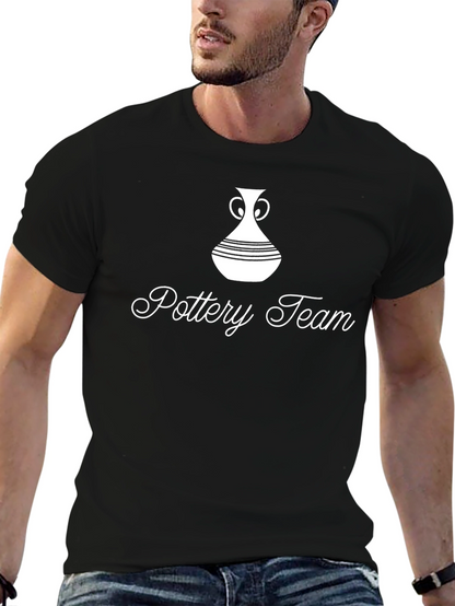 Camiseta Negra Pottery Team
