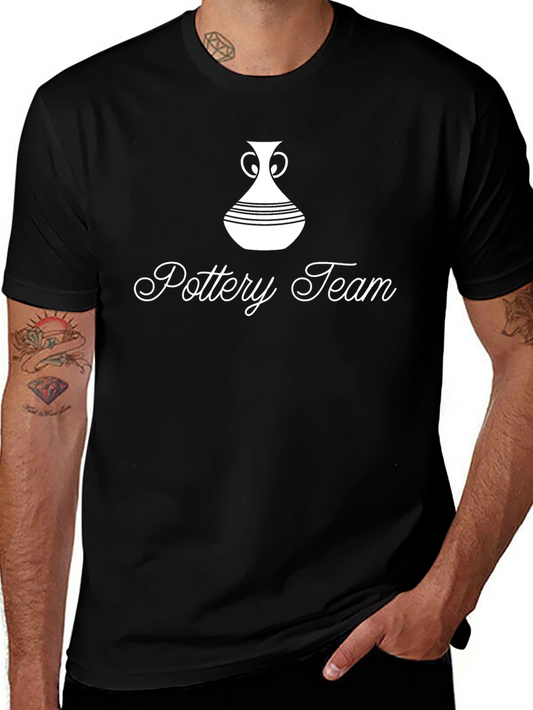 Camiseta Negra Pottery Team