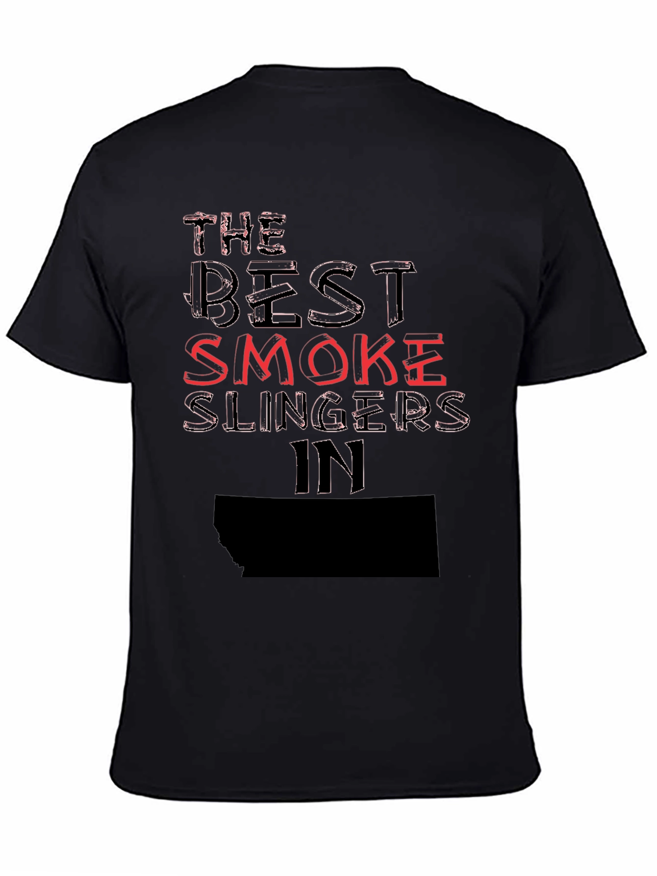 Camiseta Negra The Best Smoke Slingers In