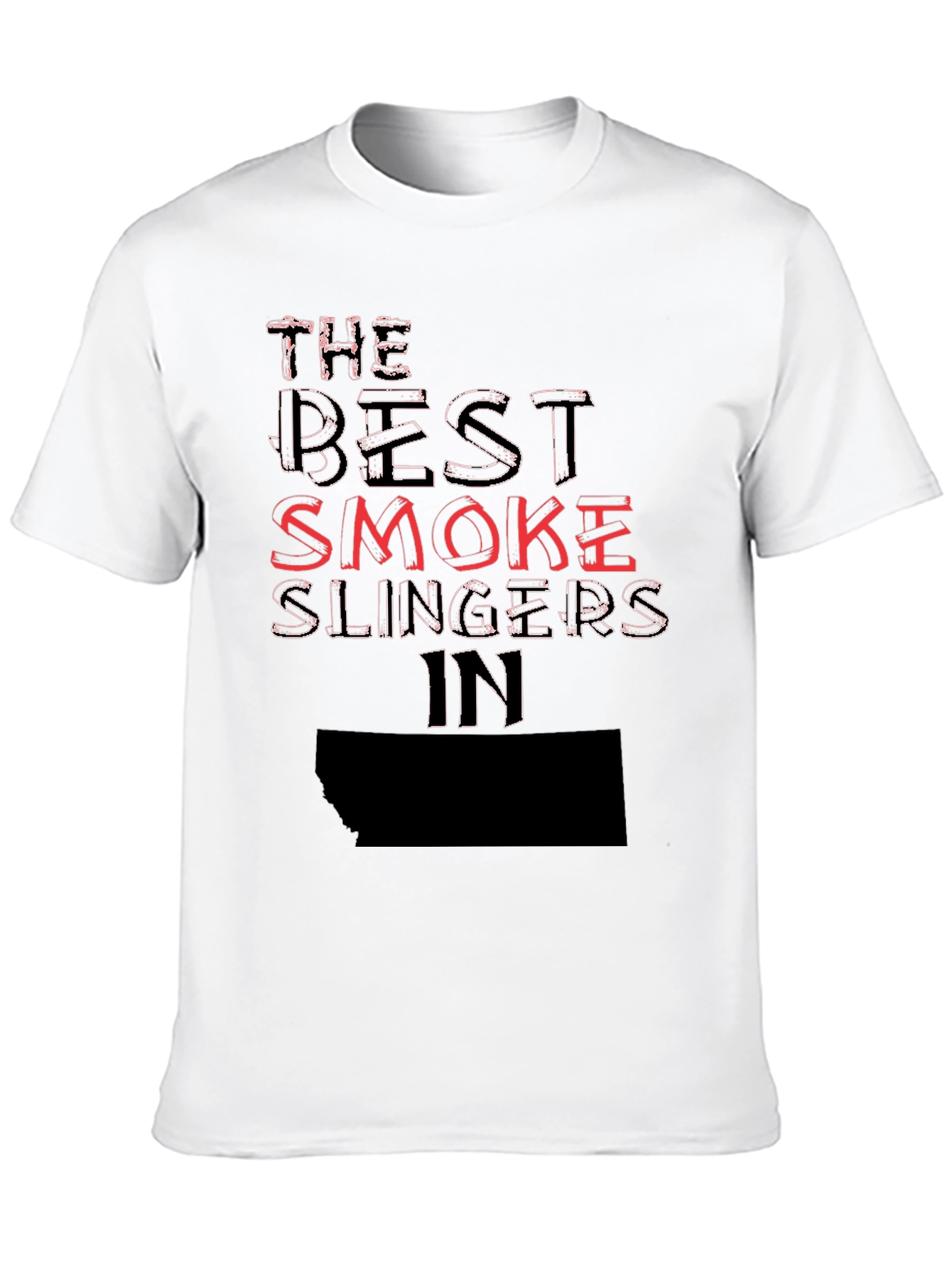 Camiseta Negra The Best Smoke Slingers In