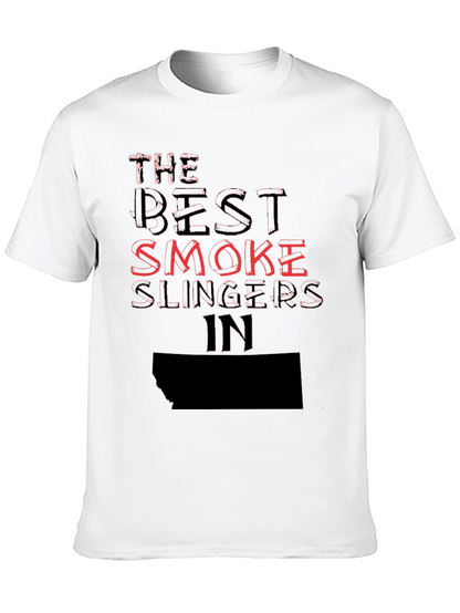 Camiseta Negra The Best Smoke Slingers In