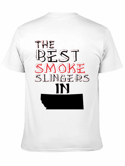 Camiseta Negra The Best Smoke Slingers In
