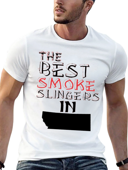 Camiseta Negra The Best Smoke Slingers In