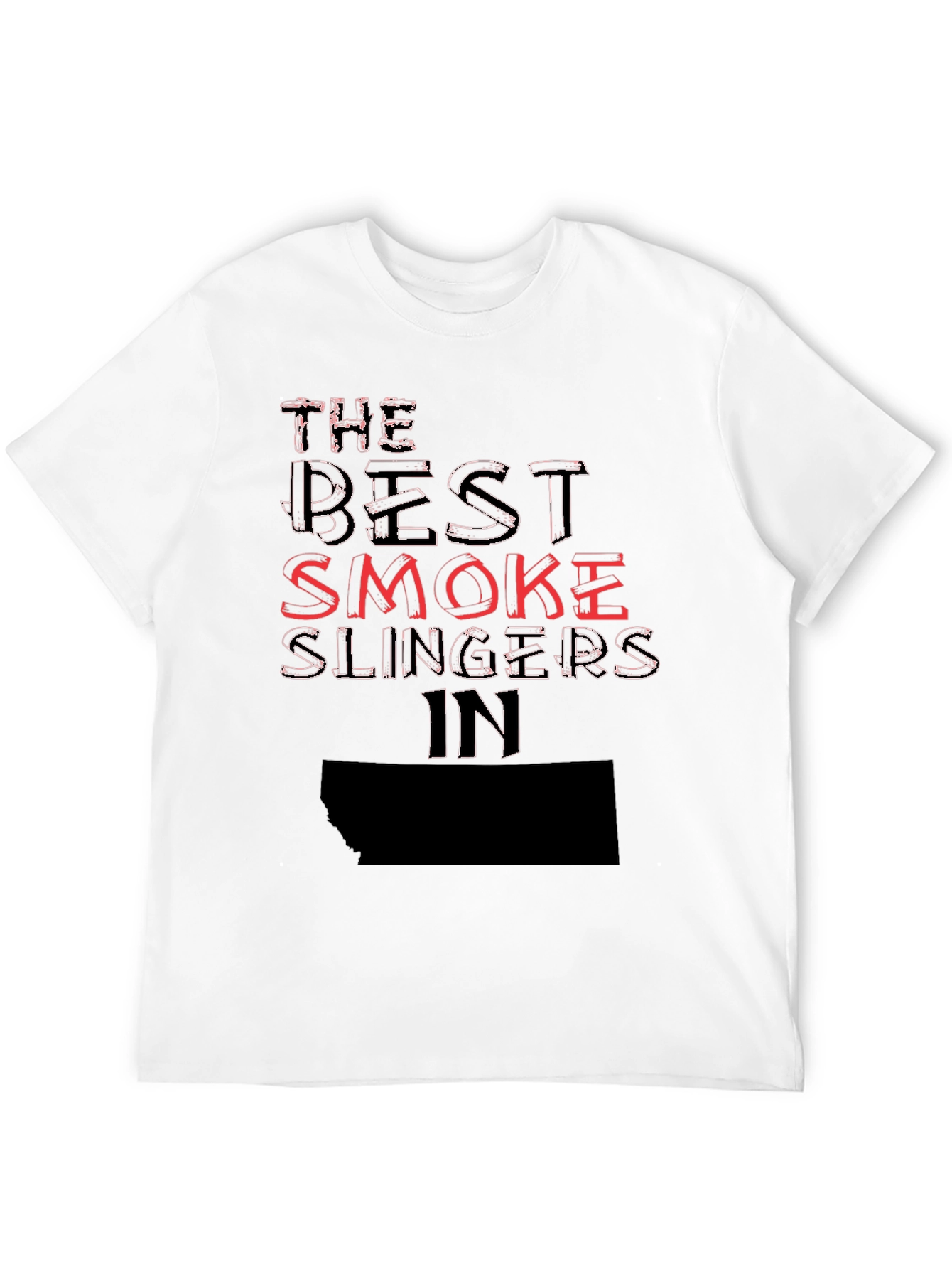 Camiseta Negra The Best Smoke Slingers In