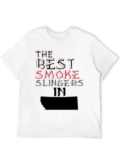 Camiseta Negra The Best Smoke Slingers In